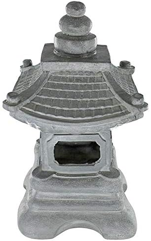Design Toscano s/2 Chengdu Pagoda Asian Lantern Statues