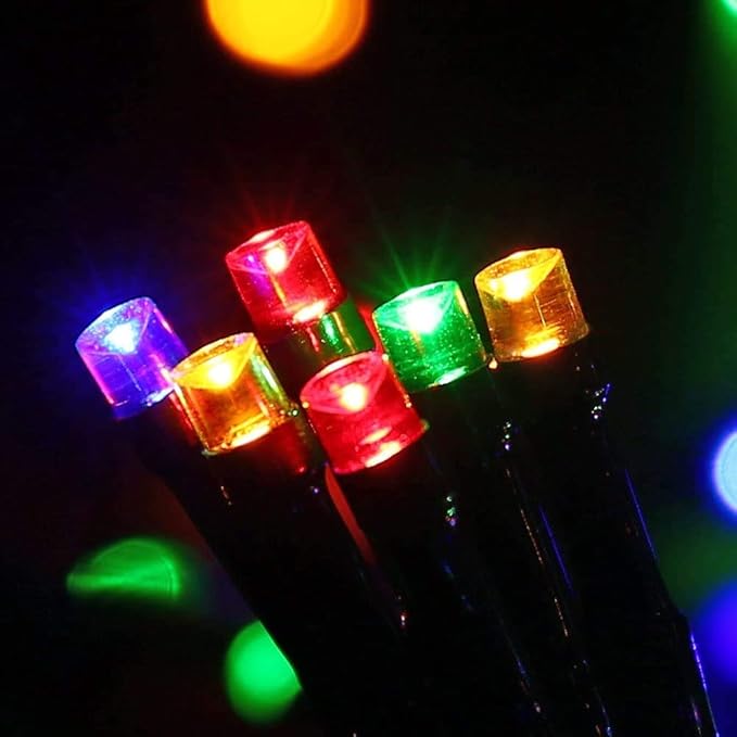 Minetom 168Ft Christmas String Lights, 600 LEDs Twinkle Christmas Tree Lights String- 8 Lighting Modes Fairy Lights for Christmas Trees Indoor Outdoor Holiday, Multicolor, AED09-02900200GQIP44