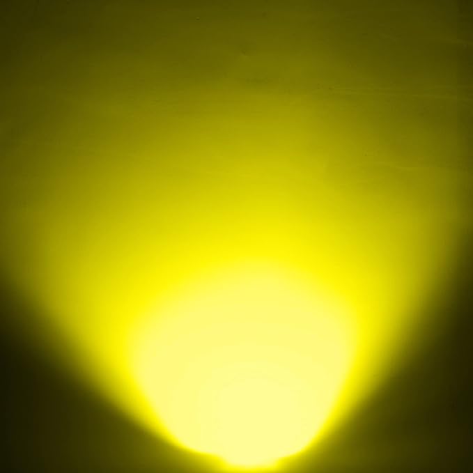 T-SUN Solar Spot Lights Outdoor, 7 LED Solar Landscape Spotlights Wall Lights Auto ON/Off Waterproof Solar Lights for Tree, Patio, Yard, Garden, Driveway, Pool Area(Yellow- 2 Pack)