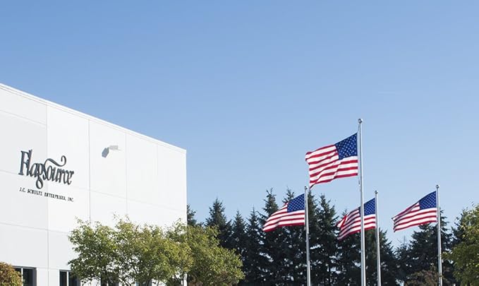 FlagSource U.S. Navy Nylon Military Flag, Made in The USA, 5x8'