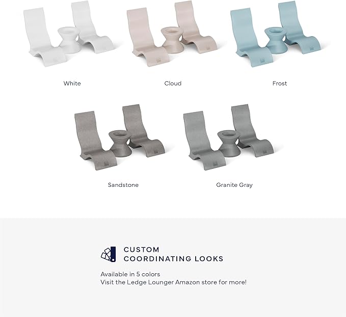 Ledge Lounger Signature Lowback Chair Set - Two Chairs - Ice Bin Side Table - in-Pool - On-Deck - Water Depths 0-9” - All Types - Resin Water Chairs - Pool, Sundeck, Outdoor Patio