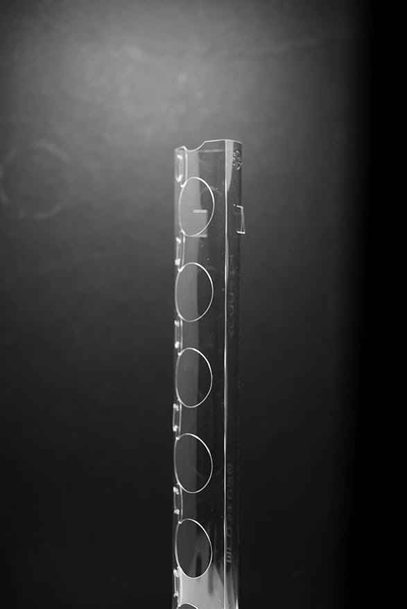 Plastic Moss Poles for Climbing Plants V3 Small 10 Pcs Front Opening Stackable Moss Pole Monstera Plant Support-Plant Climbing Pole, DIY Moss Pole for Plants Indoor, Plant Sticks Support by THICCLY