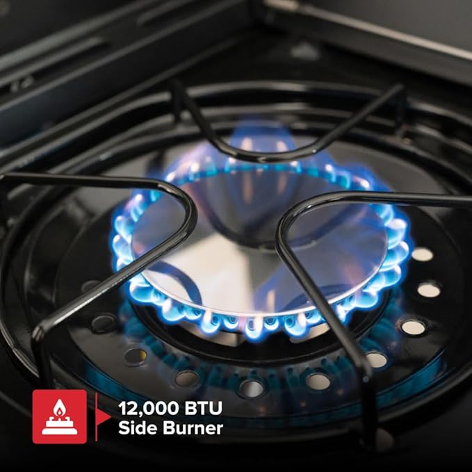 Nexgrill 5-Burner Gas Grill with Side Burner, 67,000 BTUs, 618 SQ. In. Cooking Area, Propane BBQ Grill with Stainless Steel Panel for Outdoor Cooking, Patios, and More - 720-1142