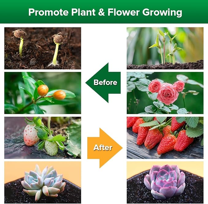 SANSI LED Grow Lights for Indoor Plants, 450W Full Spectrum Clip-on Gooseneck with Ceramic Tech. 30W Power Plant Light with Optical Lens for High PPFD, Lifetime Free Bulbs Replacement White