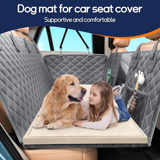 Baby Play Mat for Floor Tummy Time Nursery Rug Muscle Mat Area Playroom Rug Tatami 50 * 50" Memory Foam 1.3" Thick Crawling Time For Babies,Toddlers, Infants, Kids(Beige)