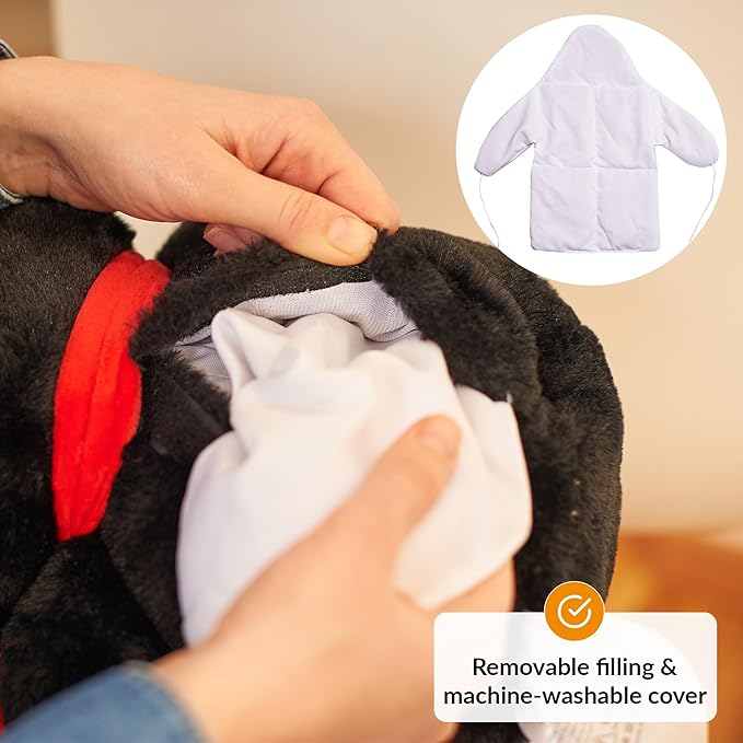 ODOXIA Weighted Animals for Anxiety 3.1lb Penguin | Stuffed Weighted Plush for Kids, Adults | Weighted Stuffed Animals | Weighted Plushies | Weighted Plushie