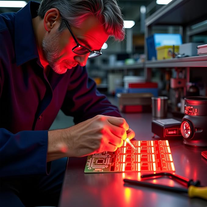 Gikfun Advanced SMD/SMT Soldering Practice Kit, DIY Electronics Training Board with Components EK8489