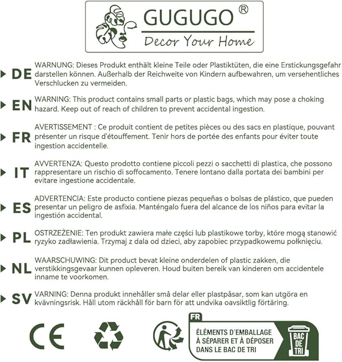 GUGUGO 8 Inch Abstract Rainbow Head Planter, Unique Face Plant Pot with Drainage, Cute Eclectic Flower Planters Pots for Indoor & Outdoor Plants, Colorful Funny Room Decor Aesthetic, Red & Blue