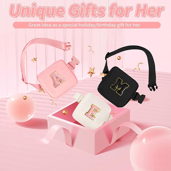 Gifts for Girls & Kids - Mini Belt Bag Crossbody Bag - Birthday Gifts for Daughter, Sister or Her; Teen Girl & Travel Essentials, Cute Trendy Stuff - Cream, S