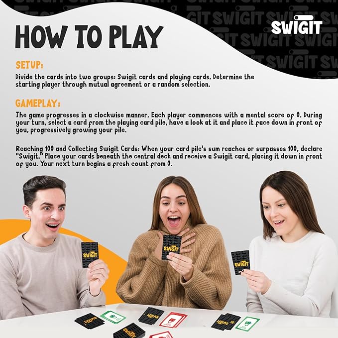 Math Card Game – Fun & Educational Math Games for Kids, Teens & Adults Ages 8+ | Strategic Addition & Subtraction Learning – Perfect for Family Game Night