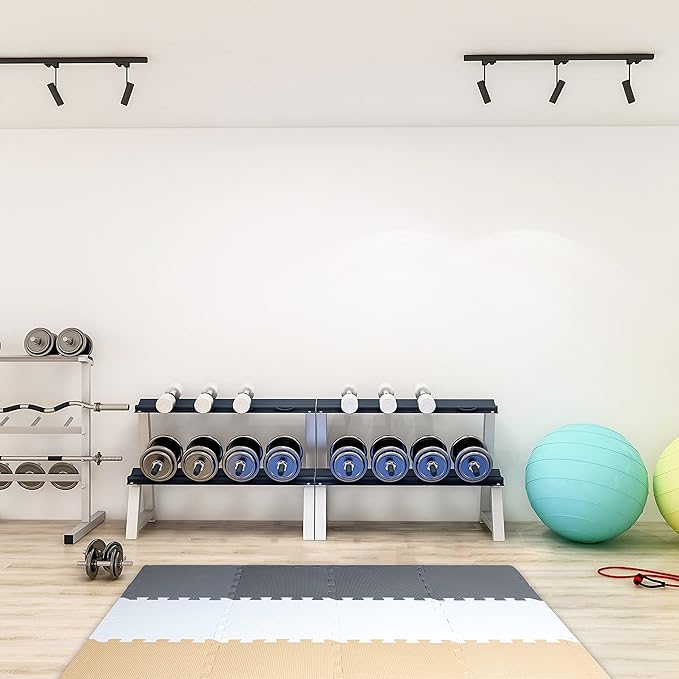 Angels Soft Foam Baby Play Mats Tiles 32 pcs Set covers over 46x46- Playmat Multi Use, Create & Build A Safe Area Interlocking Jigsaw Puzzle eva Non-Toxic Floor for Toddler Infant Kids Toy Room & Yard