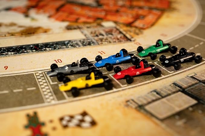 Asmodee HEAT: Pedal to the Metal Board Game - Intense Car Racing and Strategy Game, Fun Family Game for Kids and Adults, Ages 10+, 1-4 Players, 60 Minute Playtime