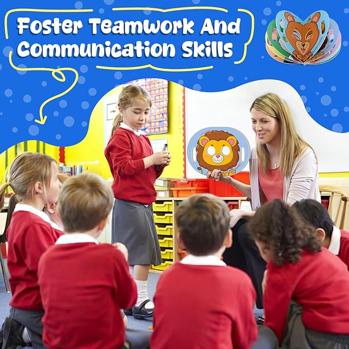 Giant Mask Flash Cards,Fruits Role Character Animal Letter Flashcards for Toddlers,Gift for Toddler Learning Games Preschool Kindergarten Classroom Must Haves Learning Resources Toys Educational Games