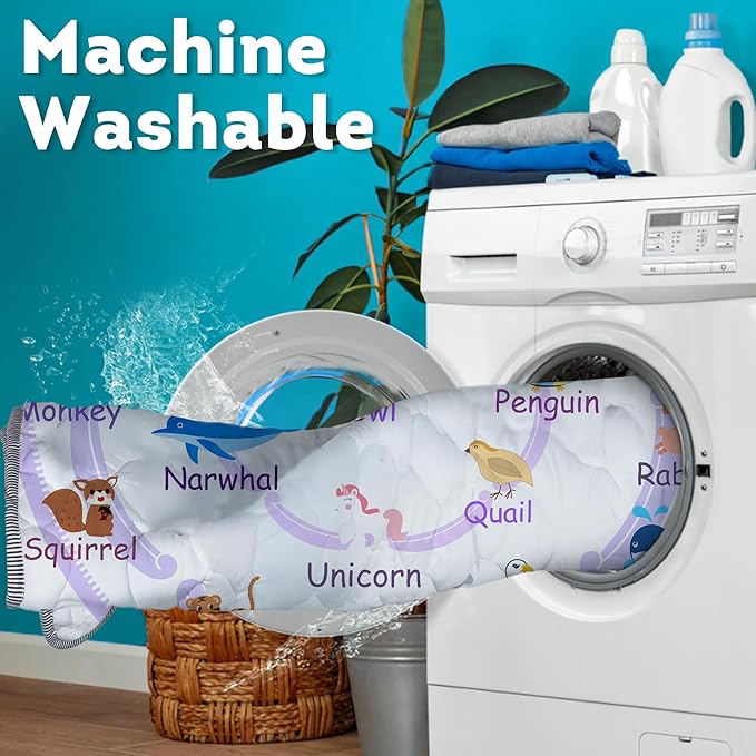 Baby Play Mat,Thick Soft 71" X 79" Playpen mat, Non-Slip and Machine Washable Baby Play Mats for Floor,Crawling Mat for Babies, Toddlers & Infants to Play and Learn (Purple Animal)