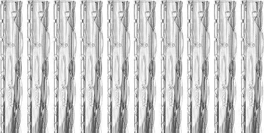 Plastic Moss Poles for Climbing Plants V2 Small 10 Pcs Stackable Moss Pole Monstera Plant Support-Plant Climbing Pole, DIY Moss Pole for Plants Indoor, Plant Sticks Support by THICCLY