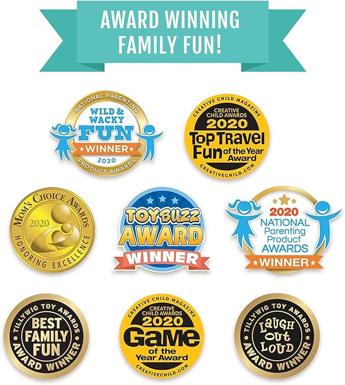 Card Games for Travelers | 30 Fun Classic Games & 2 Custom Decks | Ideal Gift for Kids (4+) & Travelers | Family Game Night & Road Trips.