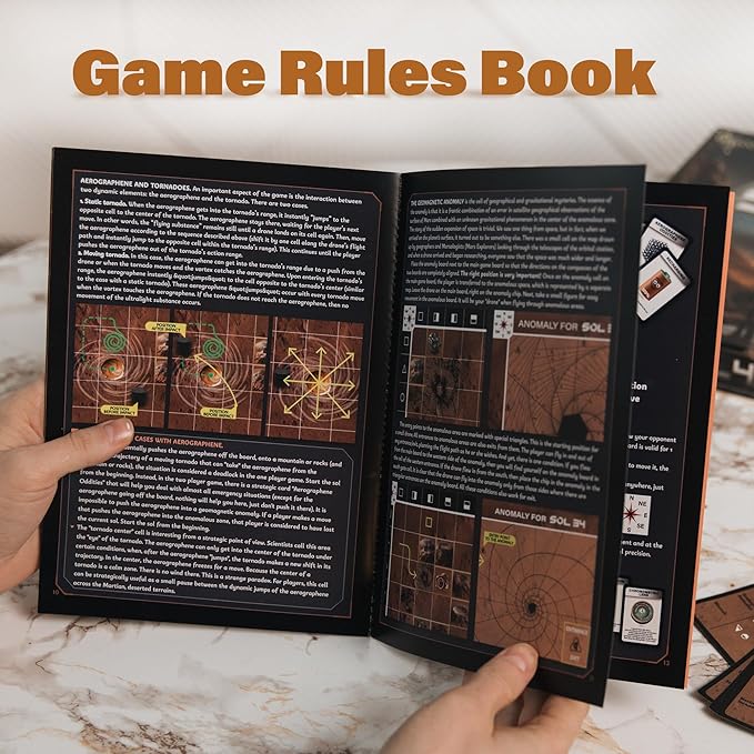 Logic Board Games for Kids and Adults – Mars Expedition SOL43 + Expansion Set – Montessori STEM Educational Toys Gift - Logic Game with Solo Mode for 1-2 Players for Ages 8 and up