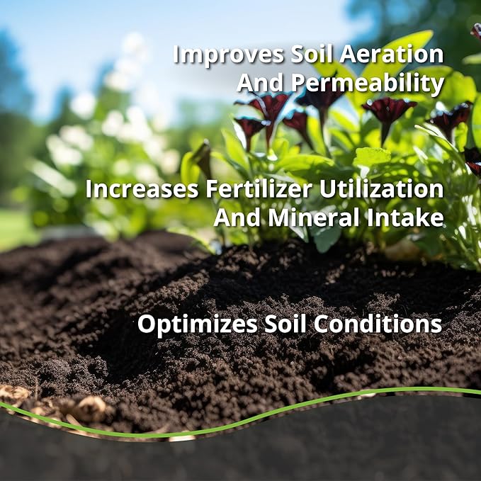 Char Bliss (16 Qts) - Organic Biochar for Plants - OMRI-Listed Biochar Soil Amendment Organic - Bio Char for Plants - Horticultural Charcoal for Plants, Potting Soil, Garden Soil, & Potting Mixes