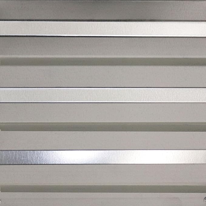 Sunnydaze Galvanized Raised Garden Bed - Metal Raised Bed for Gardening - Outdoor Planter Box for Flowers, Plants, and Vegetables - Silver - 12” H Clover