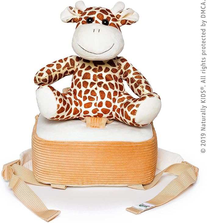 Giraffe Backpack, Giraffe Toys for Kids 3-5, Toddler Stuffed Animal Gifts for 2 3 4 5 Year Old Girl Boy