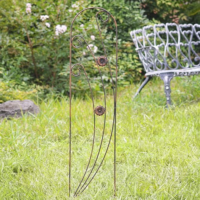 Arcadia Garden Products TR07 Phoenix Trellis Size: 4', Black