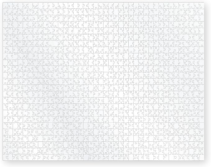 The Clearly Impossible Puzzle 100, 200, 500, 1000 Pieces Hard Puzzle for Adults Cool Difficult Puzzles Clear Hardest Puzzle - Difficult Funny Puzzle for Adults (1000 Piece)