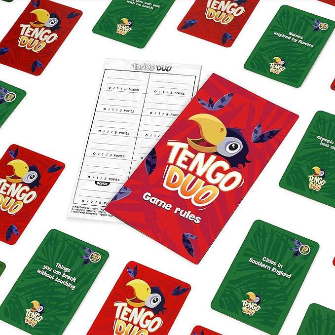 SAVANA Tengo Duo - Great Minds Only Matching Party Game | 3+ Players | Family Game for Kids and Adults