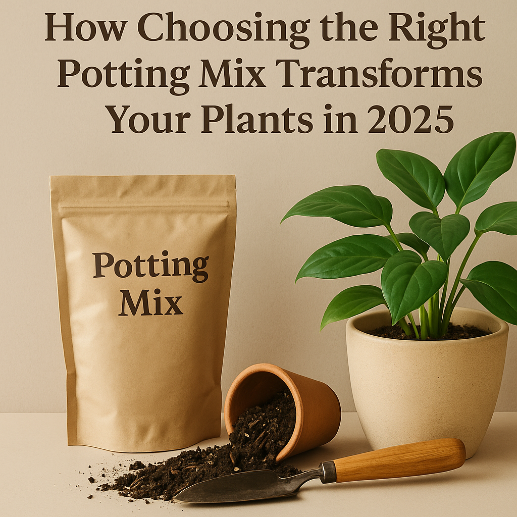 Soil Matters: How Choosing the Right Potting Mix Transforms Your Plants in 2025