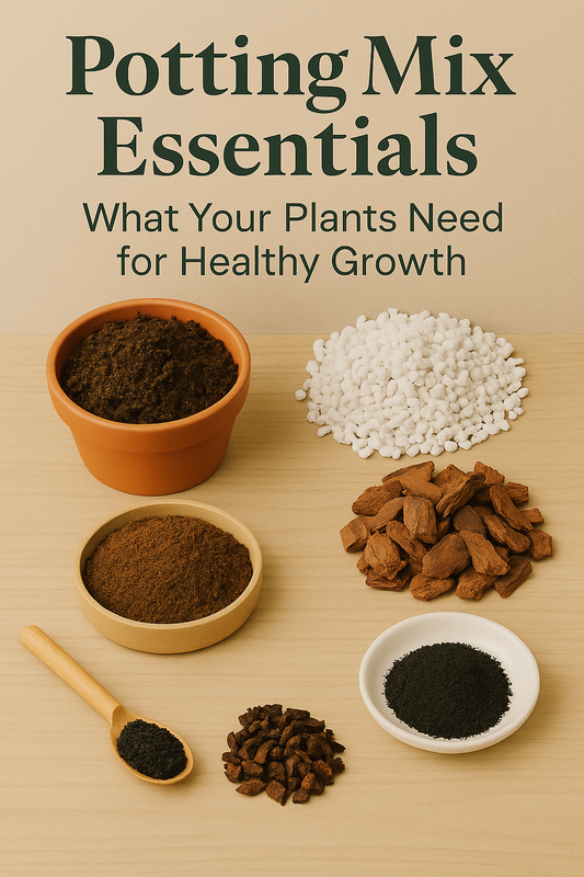 “Potting Mix Essentials: What Your Plants Need for Healthy Growth”