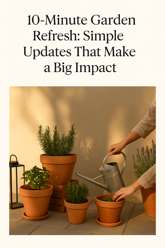 10-Minute Garden Refresh: Simple Updates That Make a Big Impact