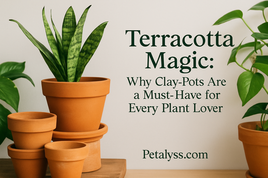 “Terracotta Magic: Why Clay Pots Are a Must-Have for Every Plant Lover”