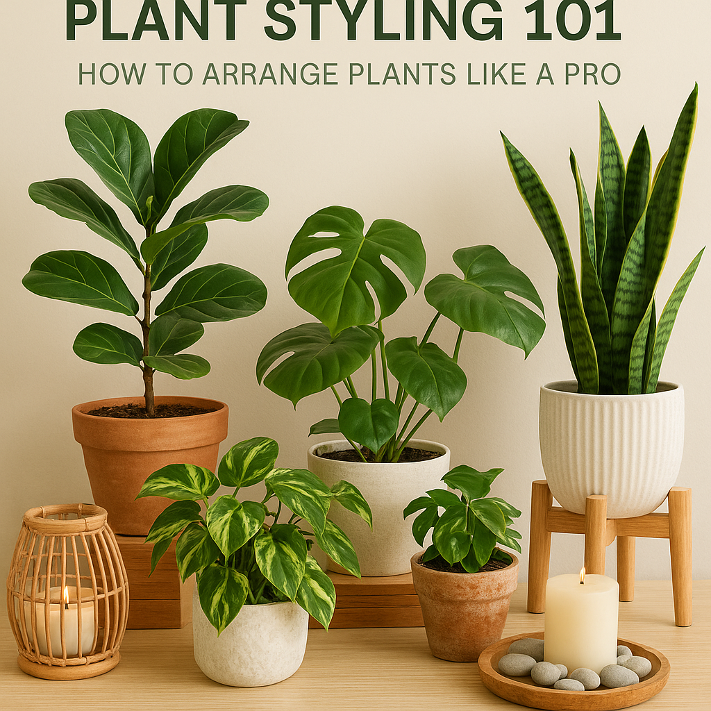 “Plant Styling 101: How to Arrange Plants Like a Pro”