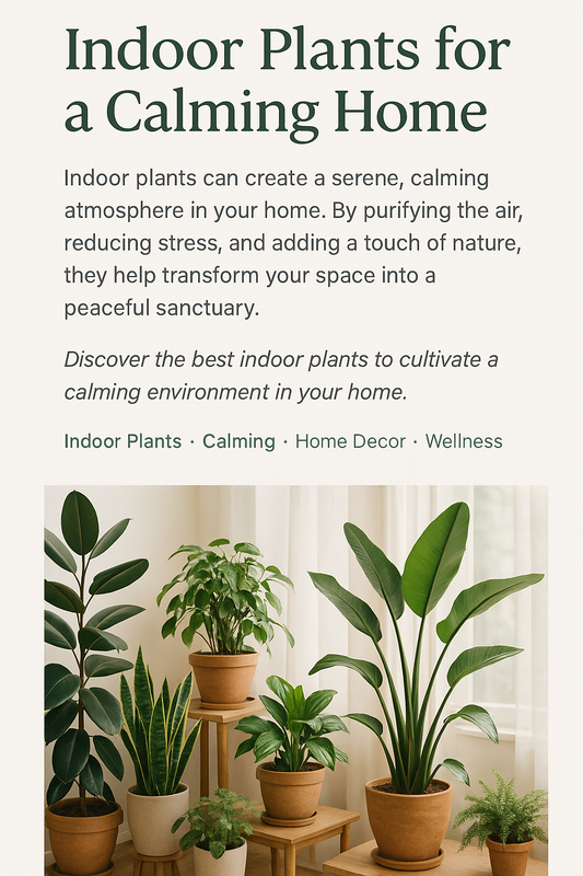 Indoor Plants for a Calming Home