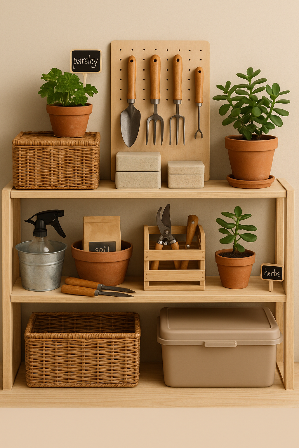 Garden Organization Made Easy: Stylish Storage Solutions for a Cleaner Outdoor Space