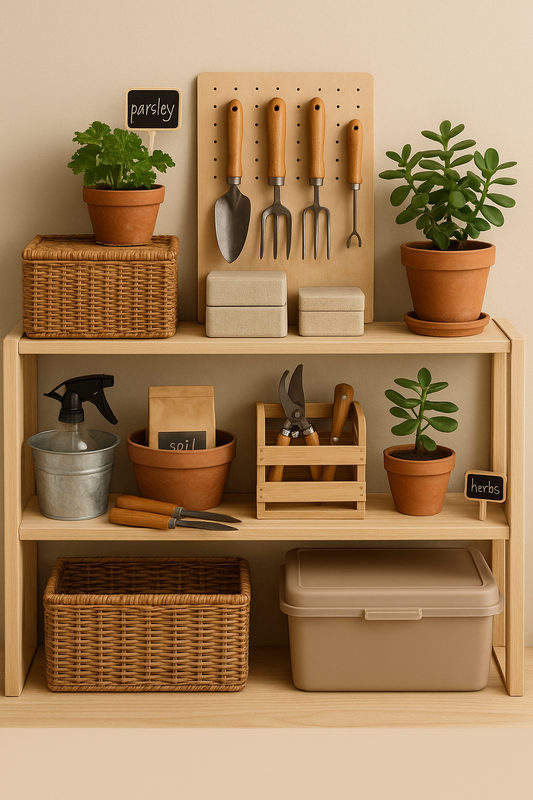 Garden Organization Made Easy: Stylish Storage Solutions for a Cleaner Outdoor Space