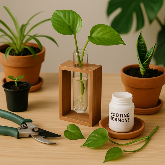 “Propagation Made Simple: How to Grow New Plants from Cuttings”