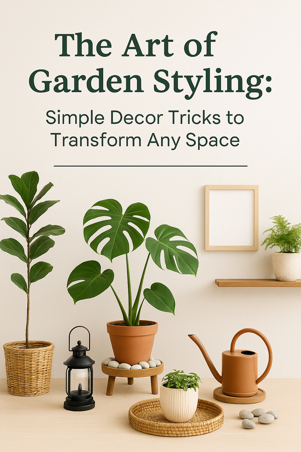 “The Art of Garden Styling: Simple Decor Tricks to Transform Any Space”