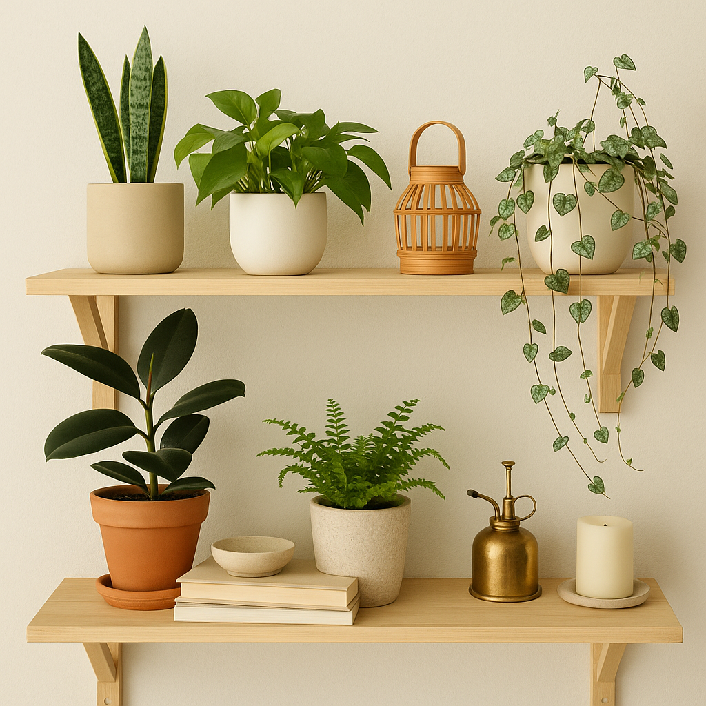 “Plant Shelf Styling: How to Create a Beautiful Green Display at Home”