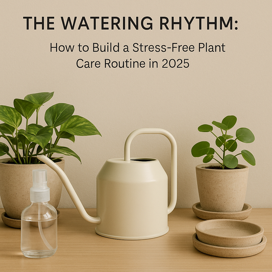 The Watering Rhythm: How to Build a Stress-Free Plant Care Routine in 2025