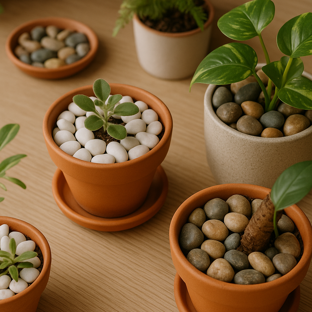 “The Power of Pebbles: How Decorative Stones Elevate Your Garden Style”