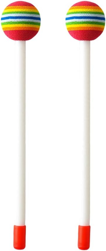 Bongo Drum 5"-6" Rhythm Club Drum for Kids Percussion Instrument Music Drums with Colorful Mallets for Baby Children Special Christmas Birthday Gift.(5"-6")