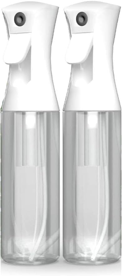 Flora Premium Plant Mister Spray Bottle Producing Gentle & Fine Mist for Precision Hydration, Dispersed Humidity & Moisture - Comes w App for Smart Plant Care (2 Packs)