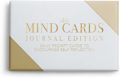 Mind Cards: Journal Edition | 45 Guided Journal Prompts for Self-Discovery, Creativity & Personal Growth | Journaling Gift for Writers & Thinkers