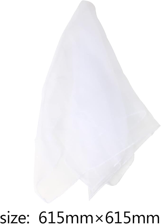 Larcele 12 Pieces Juggling Dance Scarf for Performance Prop Accessory 24 x 24 inches WDSJ-02