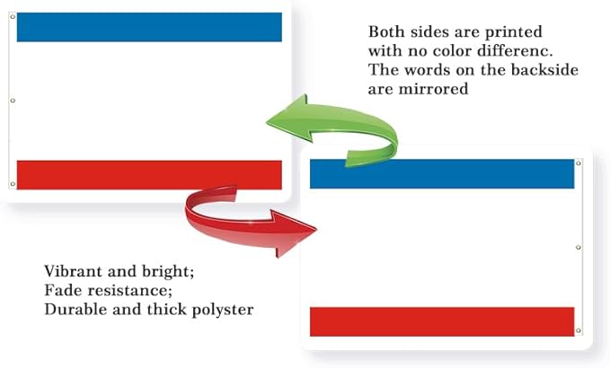 Ukraine Crimea Extra Large Flag 8x12FT Giant Ukrainian Crimean Polyester Banner With 3 Grommets Fade Resistant Vivid Color For Patriotic Festival Events Party Decoration(Crimea UKR, 8x12FT)