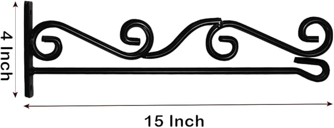 Wall Garden Flag Holder 2 Pack,Wall Garden Flag Stand,Garden Flag Scroll Hanger,Garden Flag Wall Hanger,one Piece Garden Flag Stand for Wall Porch,Great Gifts Ideas