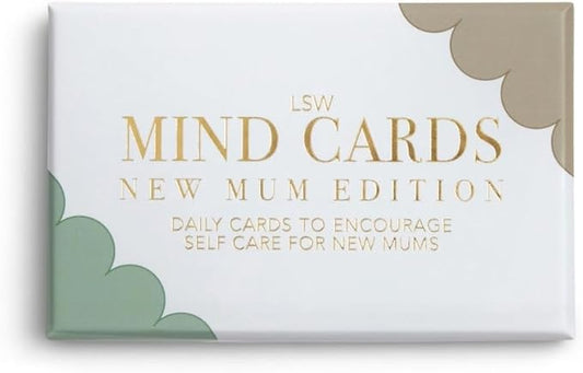 Mind Cards | New Mum Edition | 45 Mindfulness Cards for Women, Ideal for Early Motherhood Support and Self Care | Great New Mom Mothers Day Gifts