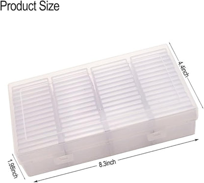 61pieces Coin Capsule Coin Snap Holder 2 x 2 Inch Half Dollar Coin Holder, Coin Cases for Collectors Coin Sleeves Collectors for Coin Collection Supplies