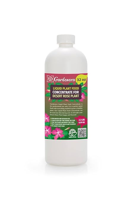 Plant Growth Superfood for Desert Rose with 18 Key Vitamins & Minerals - Organic Plant Food Fertilizer - Micro-Fungi and Bio-Organisms for Desert Rose Plant Care & Growth Enhancement - 32oz