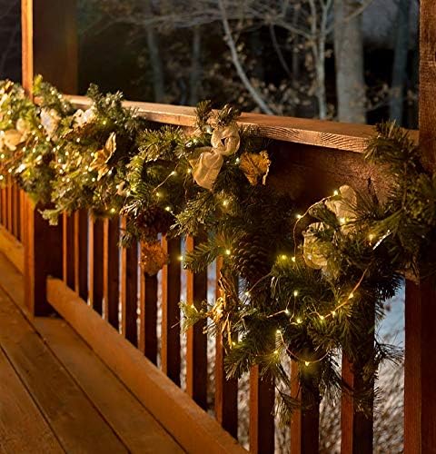 RGB Color Changing 33Ft 100LED Easter Fairy Lights Battery Operated, Waterproof String Lights USB Powered With Timer for Indoor & Outdoor,16 Colors and Multicolor for Girl's bedroom Christmas decor